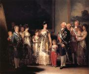 Francisco Goya Family of Carlos IV oil painting artist